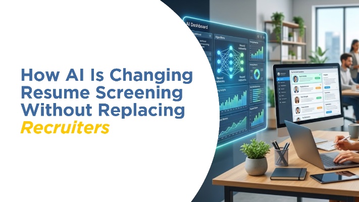 How AI Is Changing Resume Screening Without Replacing Recruiters