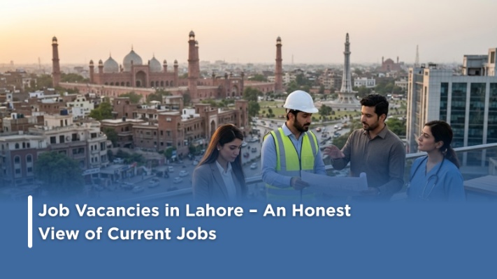 Job Vacancies in Lahore – An Honest View of Current Jobs