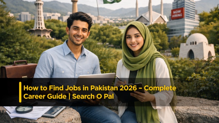 How to Find Jobs in Pakistan 2026 – Complete Career Guide | Search O Pal