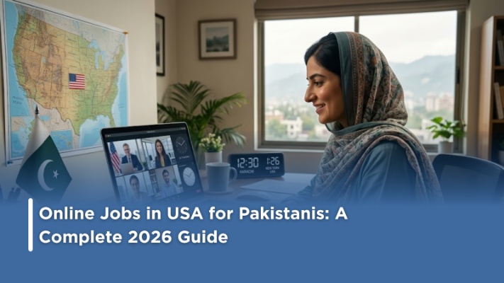 Online Jobs in USA for Pakistanis: A Complete 2026 Guide