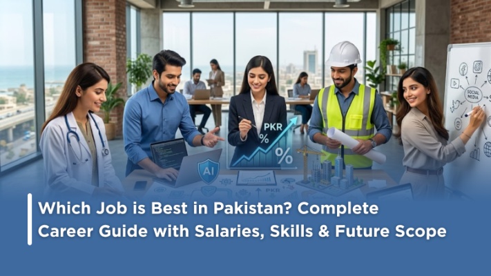 Which Job is Best in Pakistan? Complete Career Guide with Salaries, Skills & Future Scope